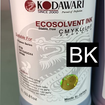 Eco-solvent black ink
